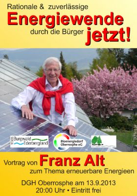 Vortrag Franz Alt